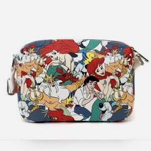 Disney Little Mermaid Crossbody Park Bag Ariel Buckle down Princess